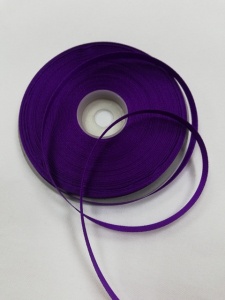 170(3118) Атласная лента 6мм цв.фиолетовый(в рул.32,9м)