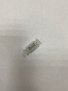 Цилиндр пластиковый двухсторонний двухдырочный цв.прозрачный(в упак.1000шт)