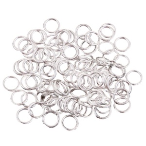 Бельевое кольцо регулировочное металлическое 08мм цв.никель(в упак.2000шт)Китай