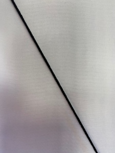 Резинка круглая для масок 02мм цв.черный(в кор.1500м)