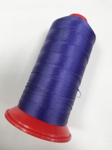 2992 Нитки высокопрочные 20/3 POLYART 100% полиэстер 1500м цв.василек(в упак.10шт)