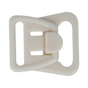 Застежки бельевые для кормящих мам 17мм цв.белый(в упак.1000шт)