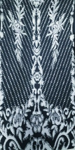 SPLTL42 Ткань свадебная с блестками на сетке 150см цв.белый(в рул.20м)