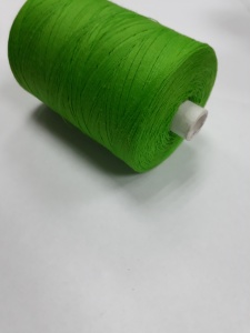 3904 Нитки армированные 45ЛЛ Красная нить 100% полиэстер 2500м цв.зеленый(в упак.20шт)