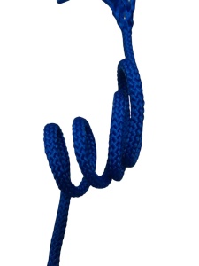 Шнур круглый полиэстер 6мм цв.василек(в рул.100м,мешок №22,33,34)