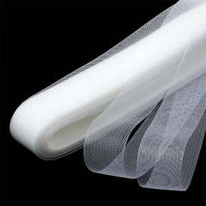 Регилин мягкий 20мм цв.белый(в рул.23м)