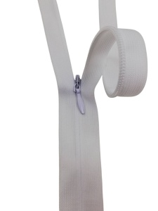 101 Молния потайная Т3 50см цв.белый(в упак.100шт)ZIP