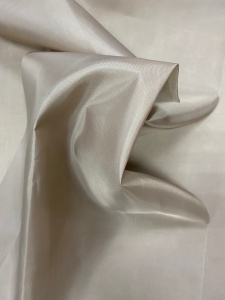 1348(17-1418) Ткань подкладочная однотонная 210Т 100% полиэстер 150см цв.т.бежевый(в рул.100м)