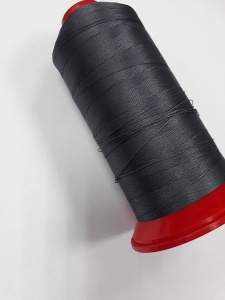 508 Нитки высокопрочные 20/3 POLYART 100% полиэстер 1500м цв.т.серый(в упак.10шт)