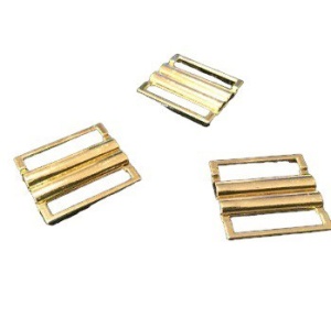 Застежки бельевые для купальников металлические 10мм цв.золото(в упак.1000шт)