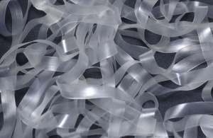 Лента силиконовая прозрачная матовая 08мм(в упак.500м)