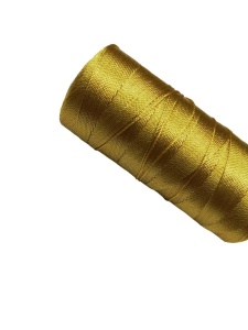 987 Нитки вышивальные 210/3 АKBEL 100% полиэстер 200м цв.желтый(в упак.10шт)