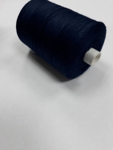 6317 Нитки армированные 45ЛЛ Красная нить 100% полиэстер 2500м цв.т.синий(в упак.20шт)