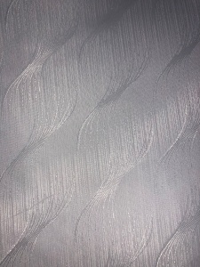 Р1 Ткань подкладочная жаккардовя волна 210Т 150см цв.белый(в рул.50м)