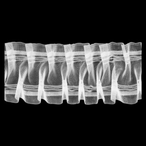 Тесьма шторная №060 capraz 60мм цв.прозрачный(в рул.50м)