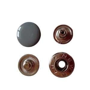 Кнопка стальная №54 12,5мм цв.серый(в упак.1440шт)