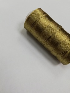 302 Нитки вышивальные 210/3 АKBEL 100% полиэстер 200м цв.горчичный(в упак.10шт)