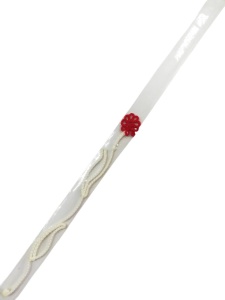 Бретели силиконовые №6 цв.белый-красный(в упак.10пар)