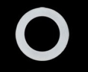 Кольцо пластиковое под кнопок №61 15мм(в упак.5000шт)