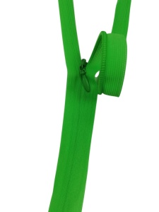 334 Молния потайная Т3 20см цв.ярко-зеленый(в упак.100шт)ZIP