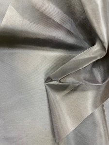 1398(19-0840) Ткань подкладочная однотонная 210Т 100% полиэстер 150см цв.т.коричневый(в рул.100м)