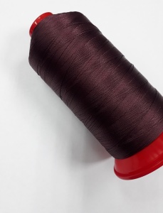 1722 Нитки высокопрочные 20/3 POLYART 100% полиэстер 1500м цв.бордовый(в упак.10шт)
