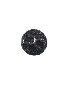 1619 Пуговица №48 30мм цв.ч.никель(в упак.1000шт)