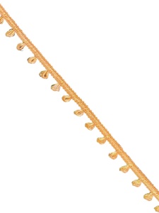 12-22 Тесьма сутажная цв.коричневый(в упак.27м)