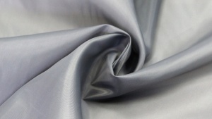 1305 Ткань подкладочная однотонная 190Т 100% полиэстер цв.св.серый(в рул.100м)