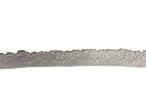 3707AD Кружево капроновое полиэстер шир.2см цв.белый(в упак.30м)