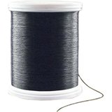 Нить для шитья и бисера 0,15мм 100% полиэстер 200м цв.черный(в упак.12шт)