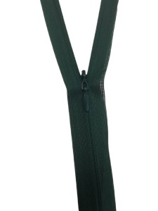272 Молния потайная Т3 20см цв.т.зеленый(в упак.100шт)ZIP