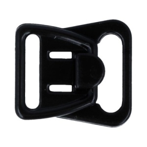 Застежки бельевые для кормящих мам 17мм цв.черный(в упак.1000шт)