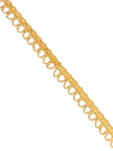 10-22 Тесьма сутажная цв.бежевый(в упак.27м)