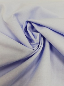 113G1107 Ткань хлопок сатин однотонный 80% хлопок 20% полиэстер 150см цв.голубой(в рул.110)