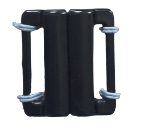 Застежки бельевые для купальников пластиковые 25мм цв.черный(в упак.2000шт)