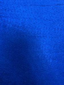 Фильц воротниковый 180г/м 100см цв.синий(в рул.50м)