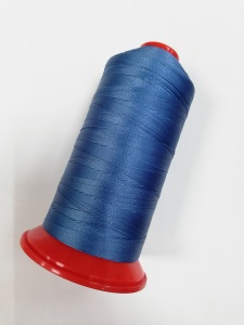 3650 Нитки высокопрочные 20/3 POLYART 100% полиэстер 1500м цв.т.голубой(в упак.10шт)