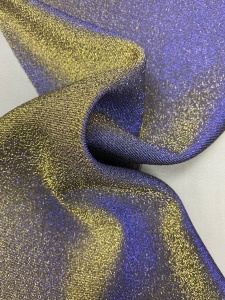 STN 4099 Ткань нарядная жаккардовая 142см цв.V10 синий(в рул.50.3м)