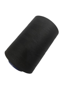 Нитки джинсовые 20/2 ELITE TEX 100% полиэстер 3000ярд цв.черный(в упак.12шт)