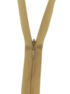 276 Молния потайная Т3 50см цв.св.бежевый(в упак.100шт)ZIP