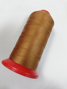 1642 Нитки высокопрочные 20/3 POLYART 100% полиэстер 1500м цв.горчичный(в упак.10шт)