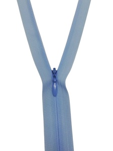 184 Молния потайная Т3 20см цв.голубой(в упак.100шт)ZIP