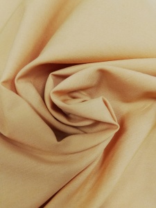 116-8052 Ткань хлопок сатин однотонный 80% хлопок 20% полиэстер 150см цв.горчичный(в рул.100м)