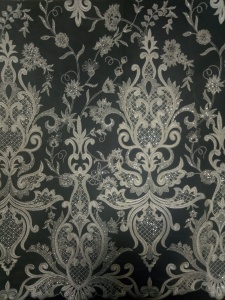 Z125110-S Ткань свадебная с паетками на сетке 135см цв.молочный(в рул.15м)