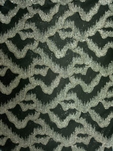 SPLTL16 Ткань свадебная с блестками на сетке 150см цв.белый(в рул.20м)