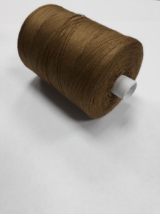 4106 Нитки армированные 45ЛЛ Красная нить 100% полиэстер 2500м цв.коричневый(в упак.20шт)