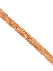 11-22 Тесьма сутажная цв.коричневый(в упак.27м)