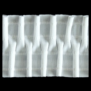 Тесьма шторная №060 capraz 60мм цв.белый(в рул.50м)