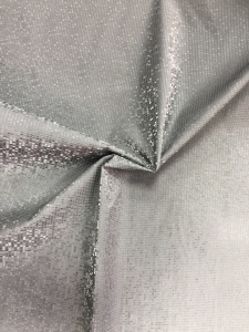 Ткань плащевая 140г/м 100% полиэстер 145см цв.С8 св.серый(в рул.50м)